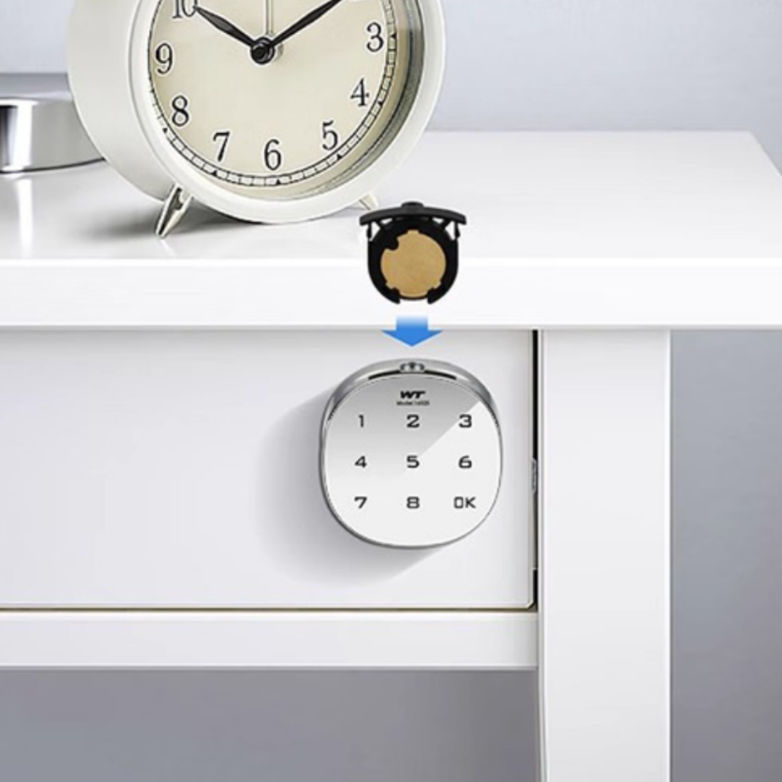 Home Security Keypad - Cyfrowy zamek do szafki z pamięcią,