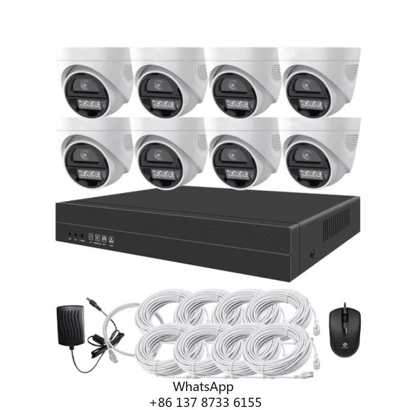 Home Security And Cctv - Zestaw kamer CCTV 4-kanałowy 8-kanałowy Full