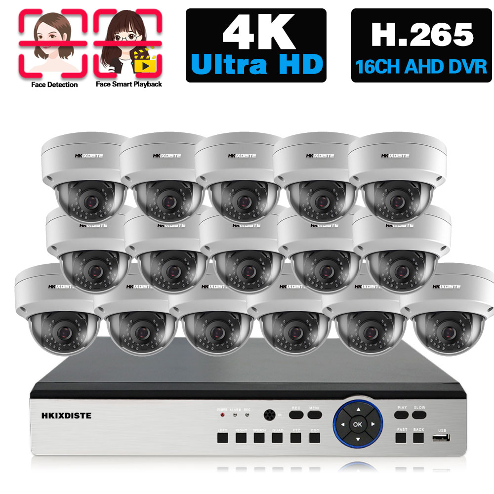 Home Security And Cctv - Zestaw monitoringu wideo z kamerą 4K