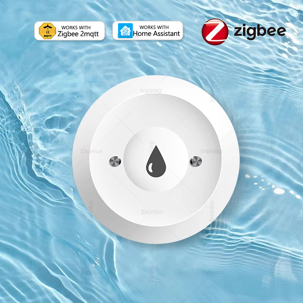 Home Security With Monitoring - Detektor wody Zigbee czujnik wycieku Alarm