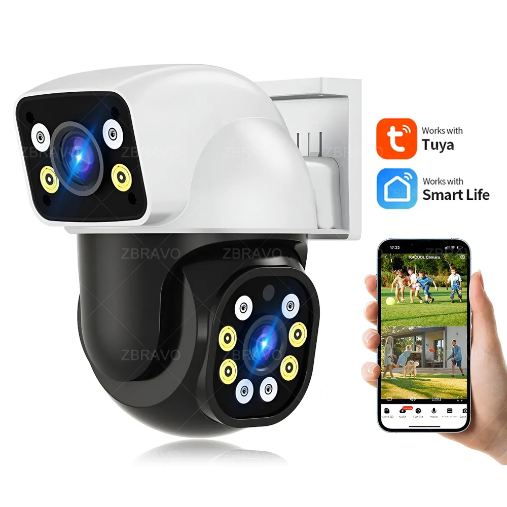 Home Security News - Smartlife 8MP WiFi Tuya Kamera Zewnętrzna