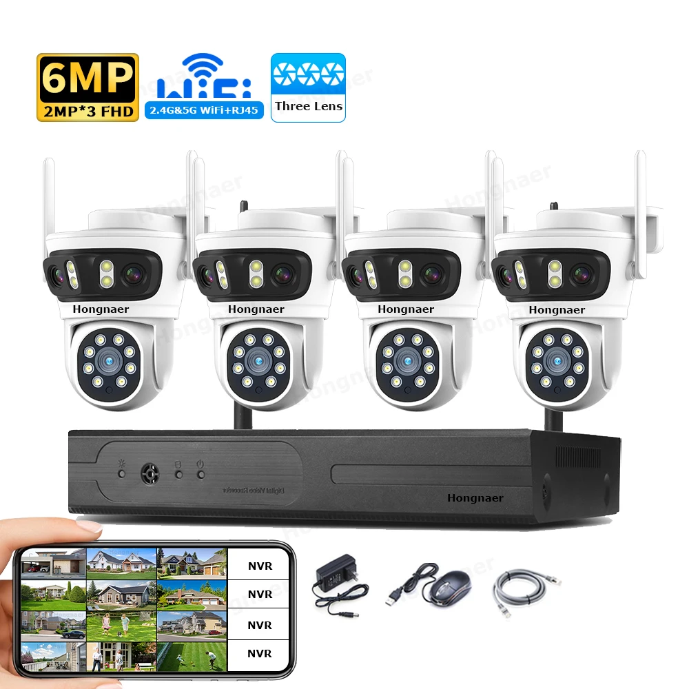 Home Security And Cctv - Zestaw kamer bezpieczeństwa do monitoringu domu