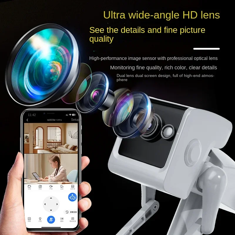 Home Security Robots - Kamera IP 2 MP Bezprzewodowa kamera