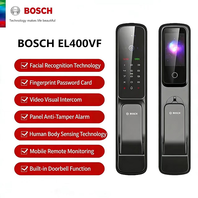 Door Lock Smart Keypad - Inteligentny zamek Bosch EL400VF z rozpoznawaniem