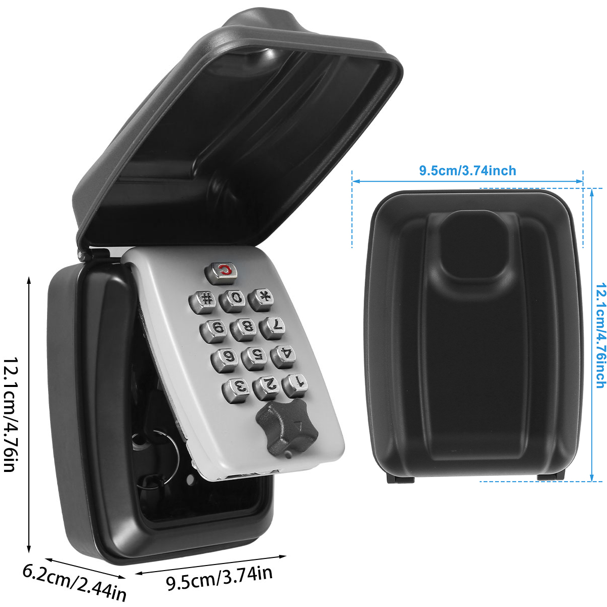 Key Lock Box Wall-Mount Secret – Home Security News recenzja i cena