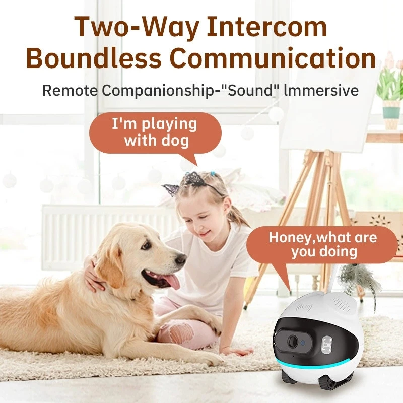 Kamera IP 2MP 1080P Ubox APP I – Home Security Robot Dog recenzja i cena