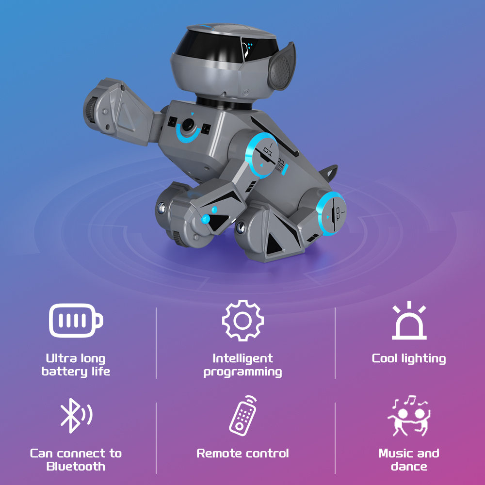 Inteligentny robot piesek zaba – Home Security Robot Dog recenzja i cena