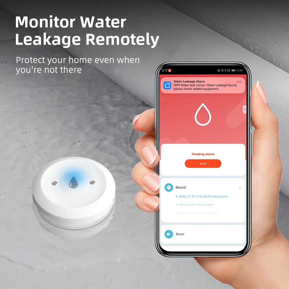 Inteligentny czujnik wycieku w – Home Security With Monitoring recenzja i cena