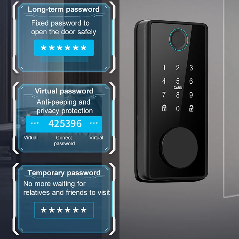 Inteligentny zamek na odcisk p – Door Lock Smart Keypad recenzja i cena