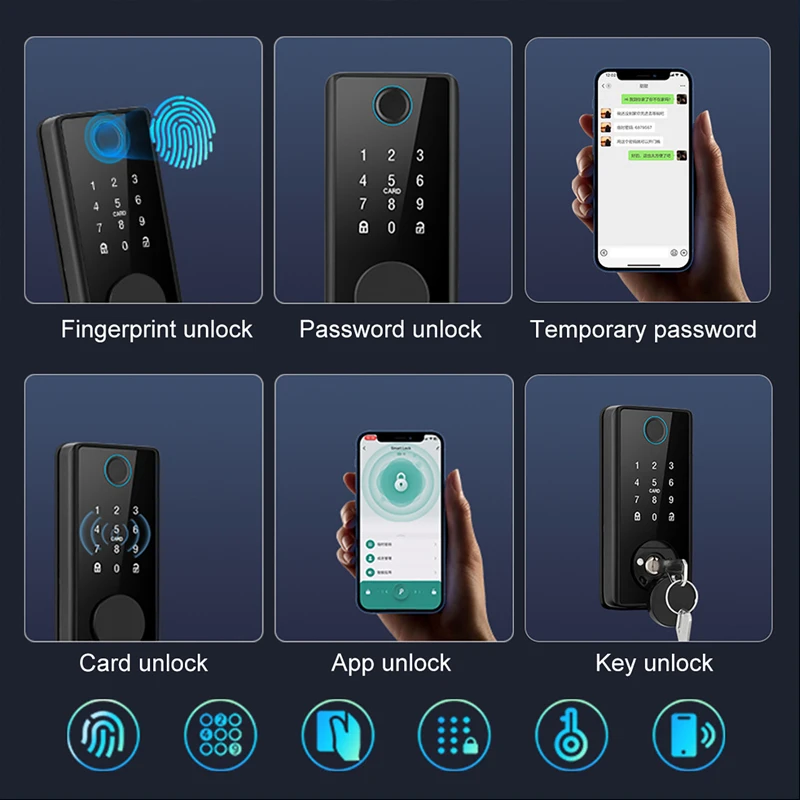Inteligentny zamek na odcisk p – Door Lock Smart Keypad recenzja i cena