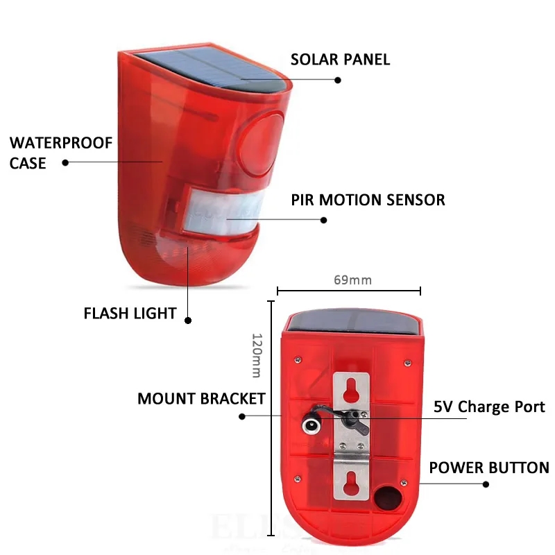 Wodoodporna, solarna lampa ala – Home Security News recenzja i cena