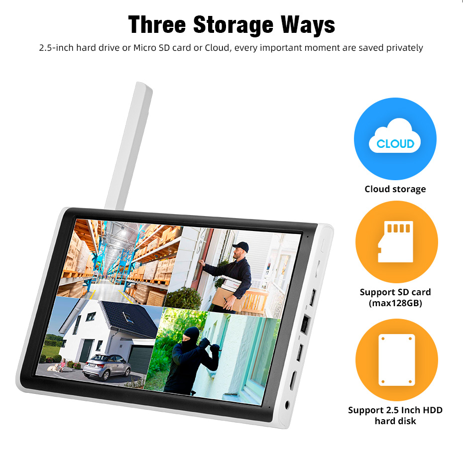 KERUI 2K 3K 4MP 8CH NVR WIFI O – Home Security With Monitoring recenzja i cena