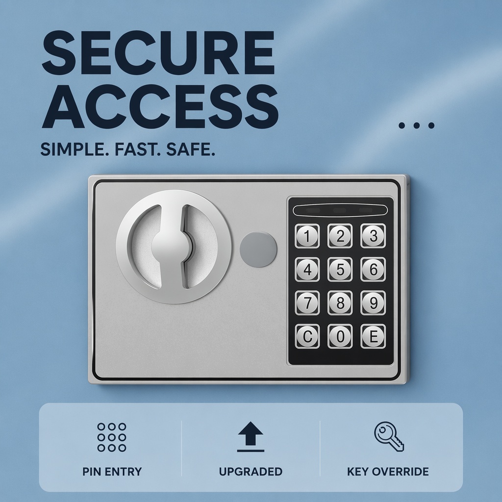 Całkowicie stalowa, elektronic – Home Security Keypad recenzja i cena