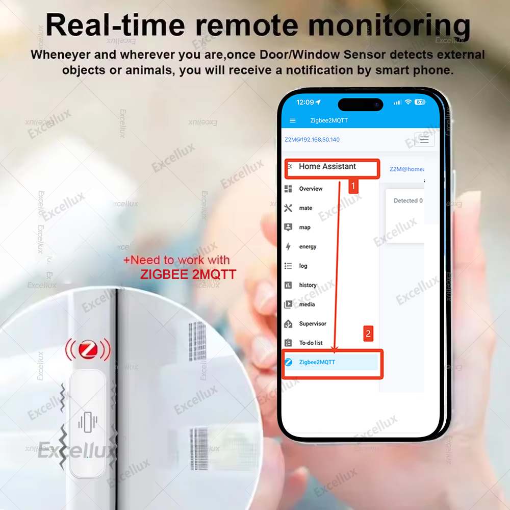 Inteligentny czujnik wibracji  – Home Security With Monitoring recenzja i cena