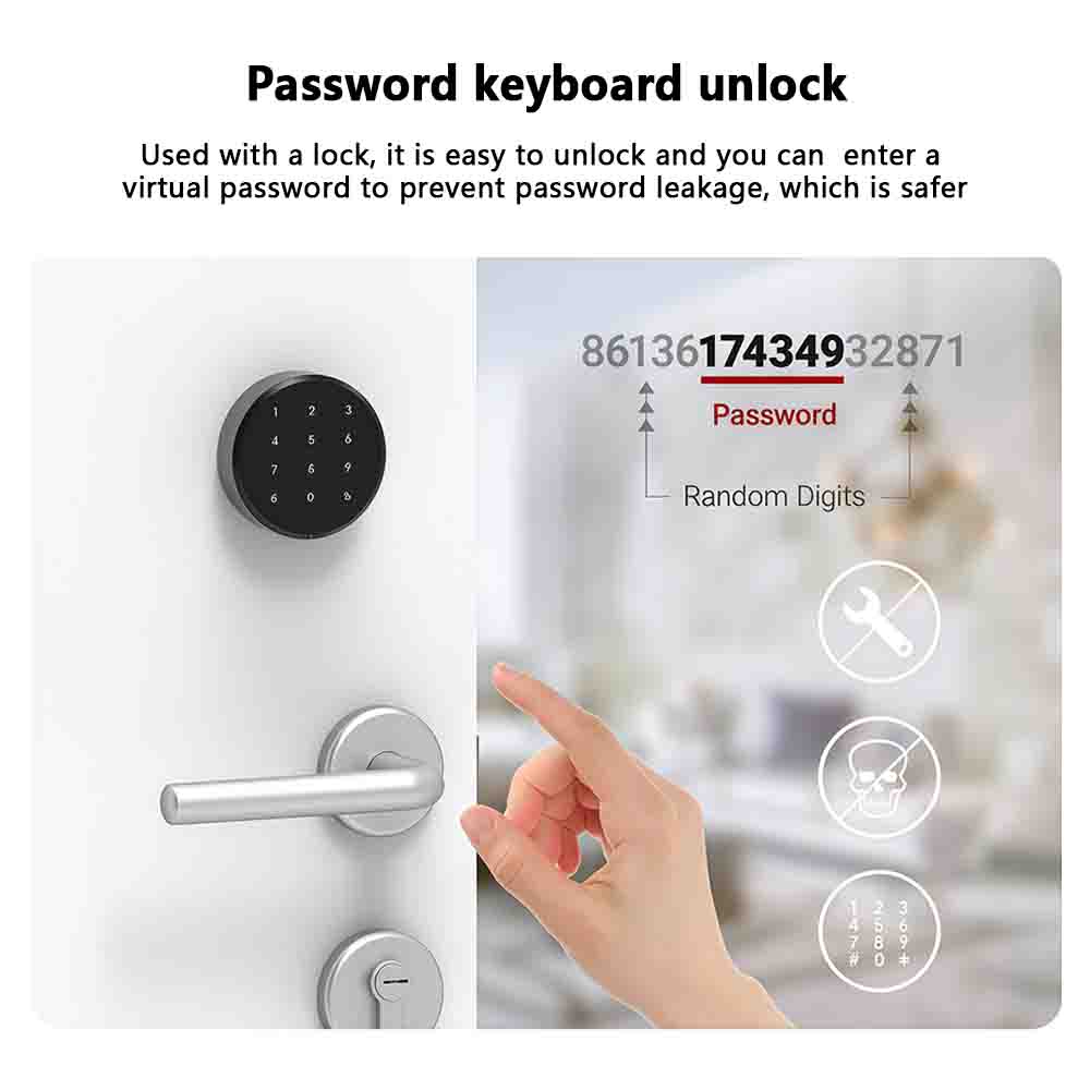 Inteligentny zamek Bluetooth C – Door Lock Smart Keypad recenzja i cena
