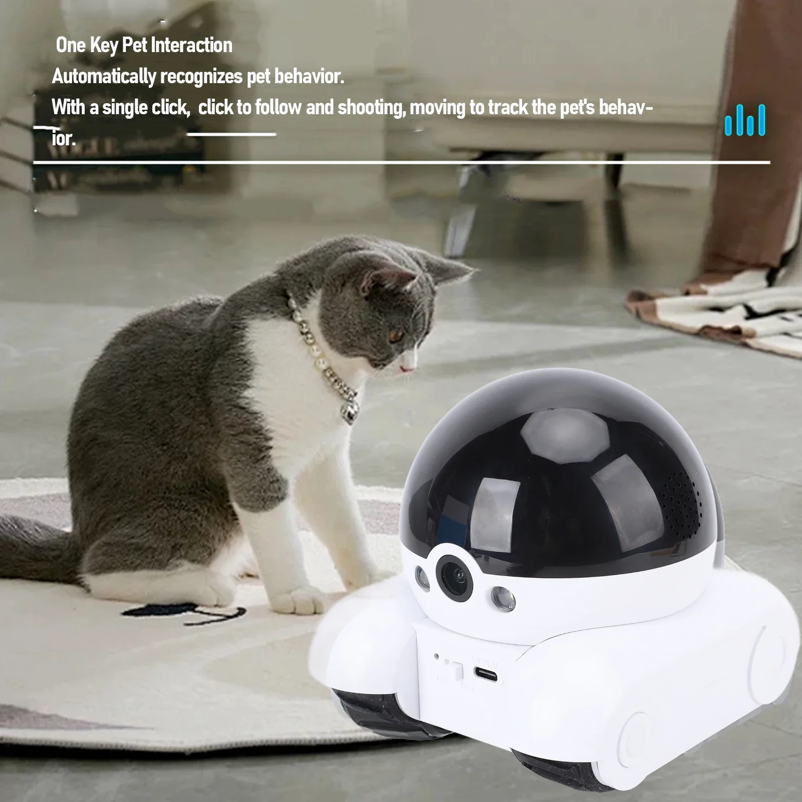 Wewnętrzna kamera bezpieczeńst – Home Security Robot Dog recenzja i cena