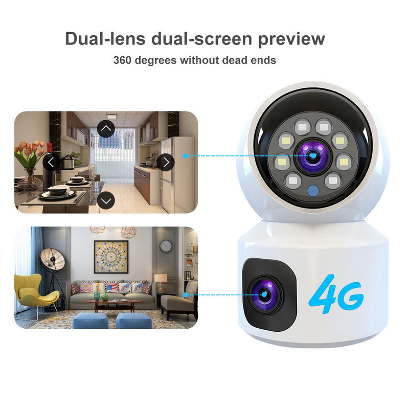 Kamera PTZ z podwójnym obiekty – Home Security Robots recenzja i cena