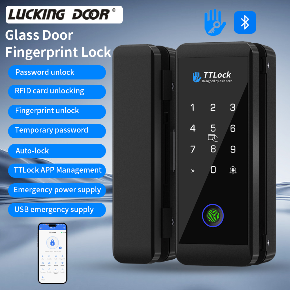 Inteligentny zamek do szkła TT – Door Lock Smart Keypad recenzja i cena