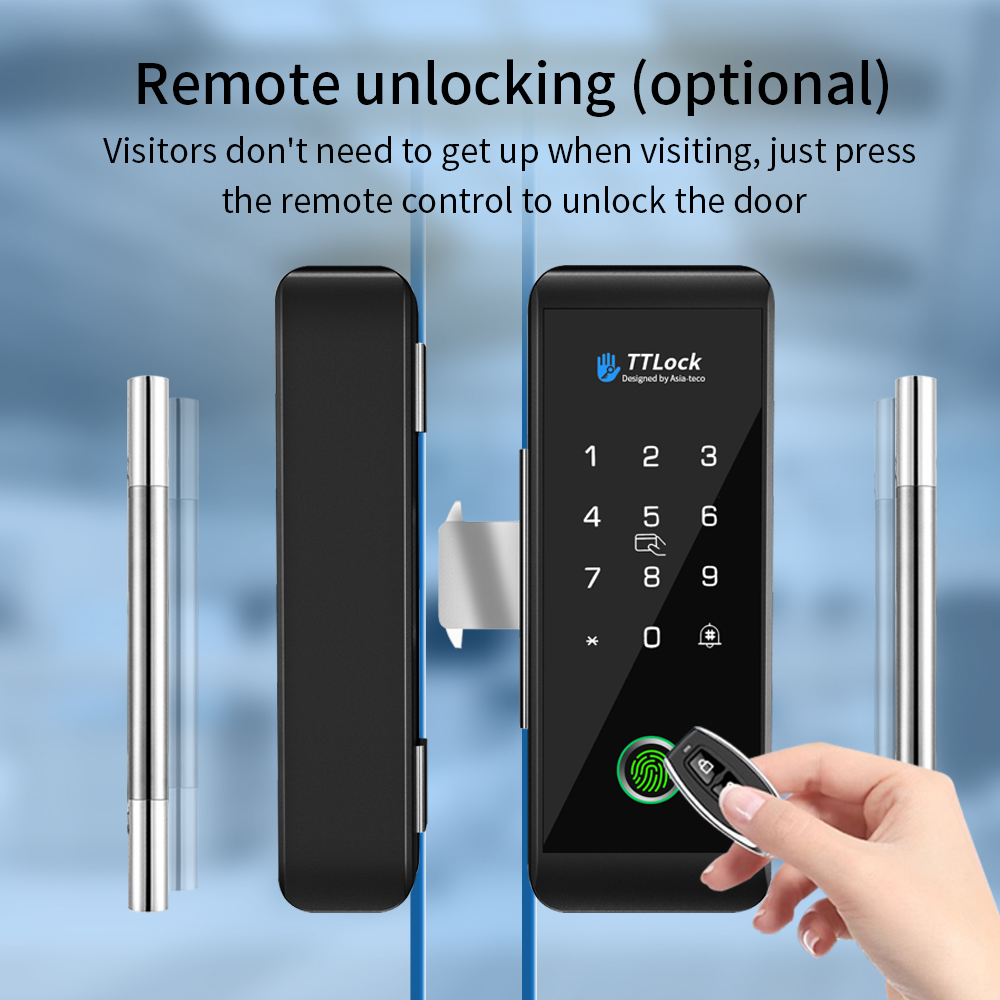 Inteligentny zamek do szkła TT – Door Lock Smart Keypad recenzja i cena
