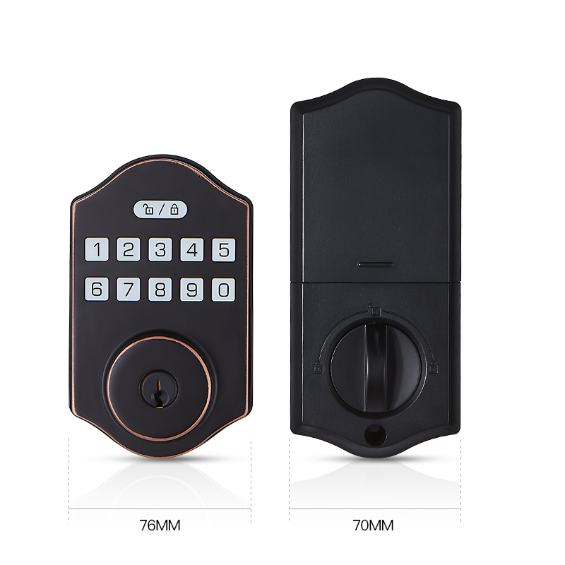 Inteligentny zamek z hasłem IC – Door Lock Smart Keypad recenzja i cena