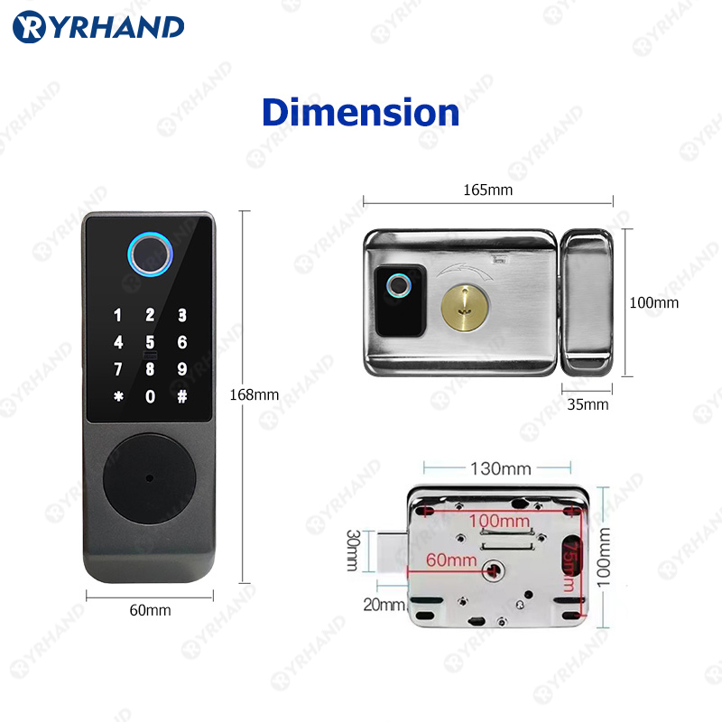 Tuya inteligentny zamek wodood – Home Security Keypad recenzja i cena