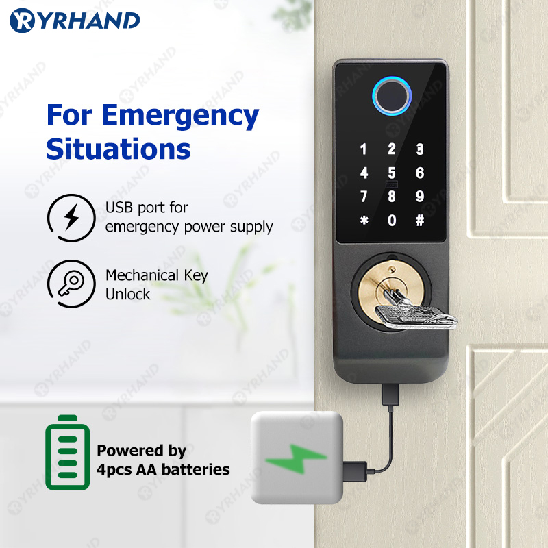 Tuya inteligentny zamek wodood – Home Security Keypad recenzja i cena