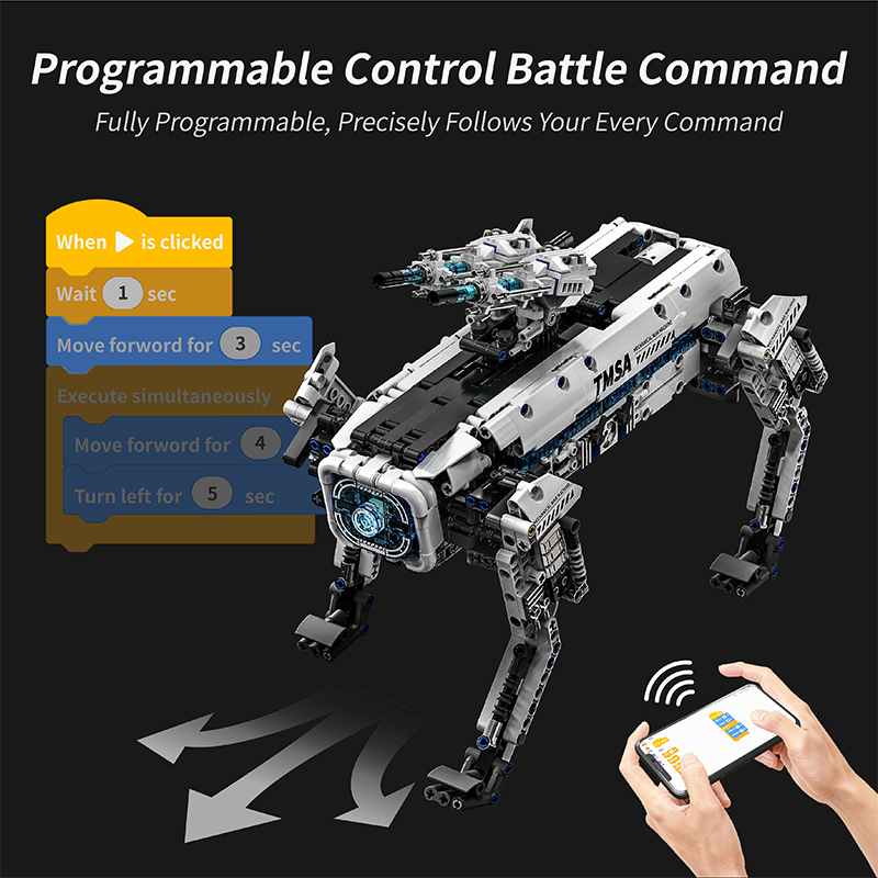 Techniczne STEM Programowanie  – Home Security Robot Dog recenzja i cena